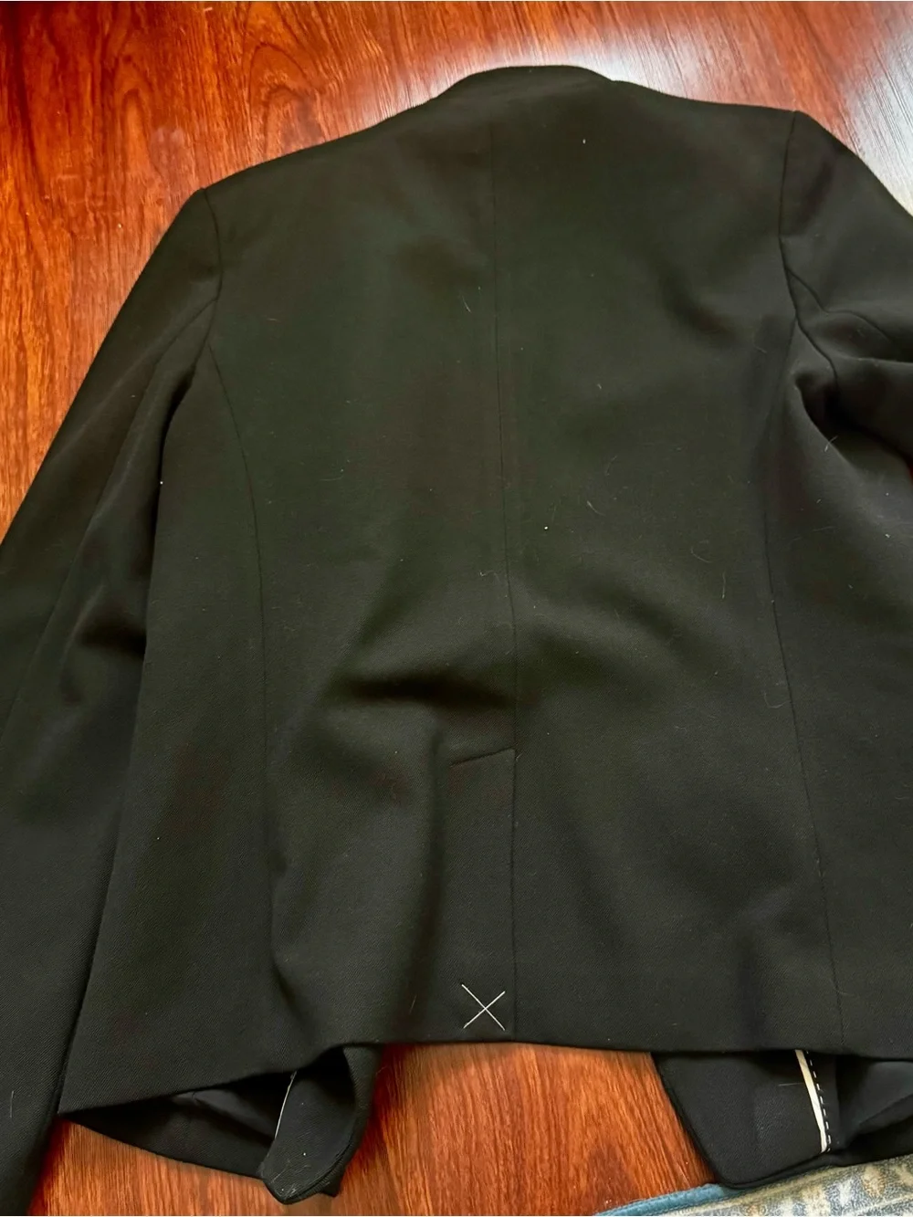 LOFT Black Women's Jacket with Minimalist Label